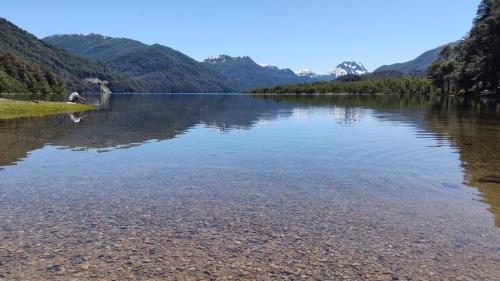 Lago Villarino, casi frente al Falkner